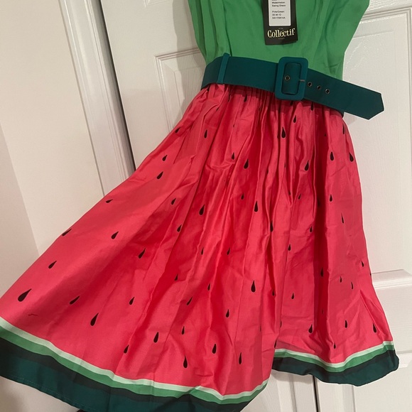Summer dress - Watermelon, size medium - Picture 6 of 7